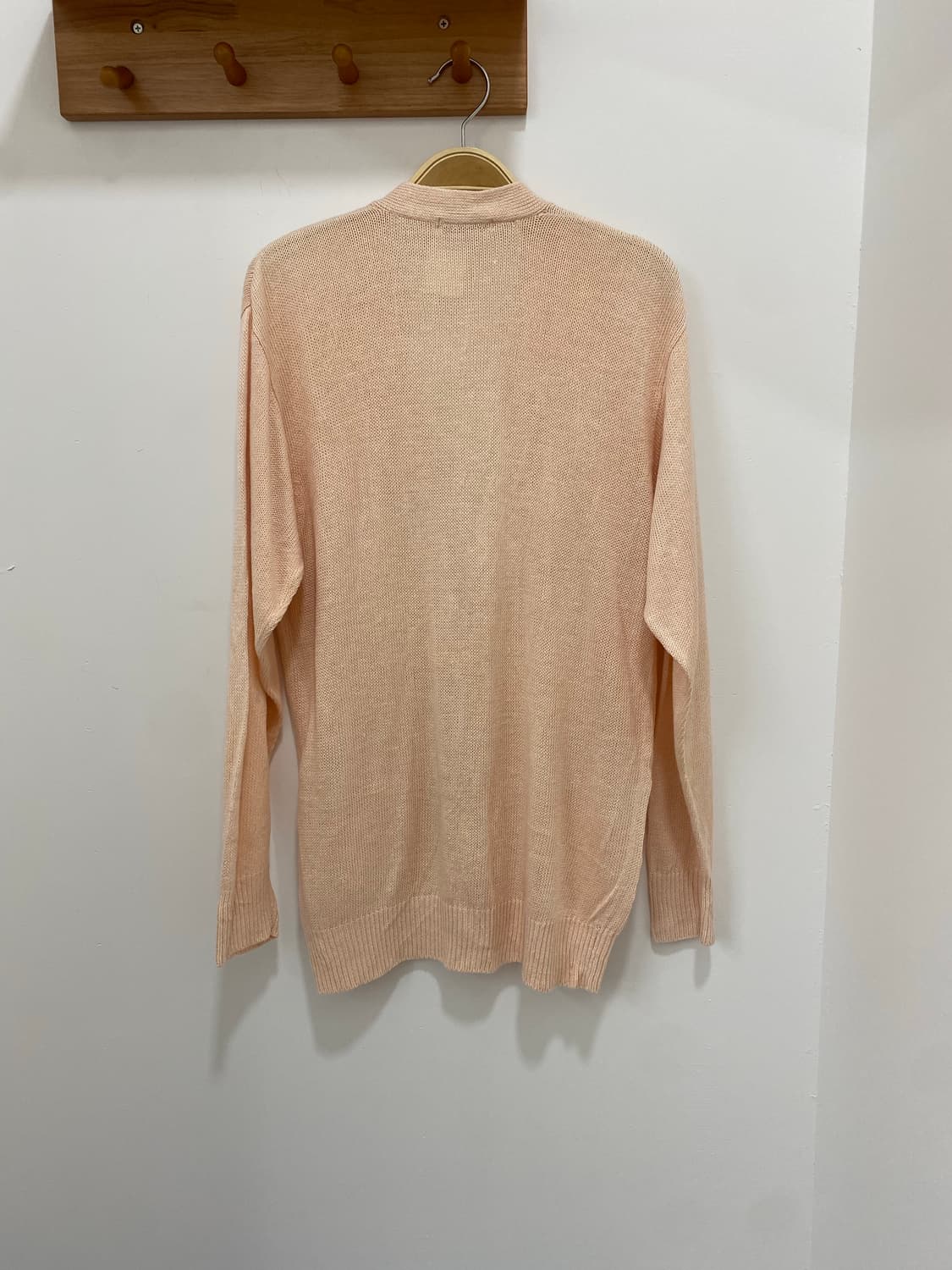 Burberry ‘s 살몬핑크 린넨 가디건 상품이미지5