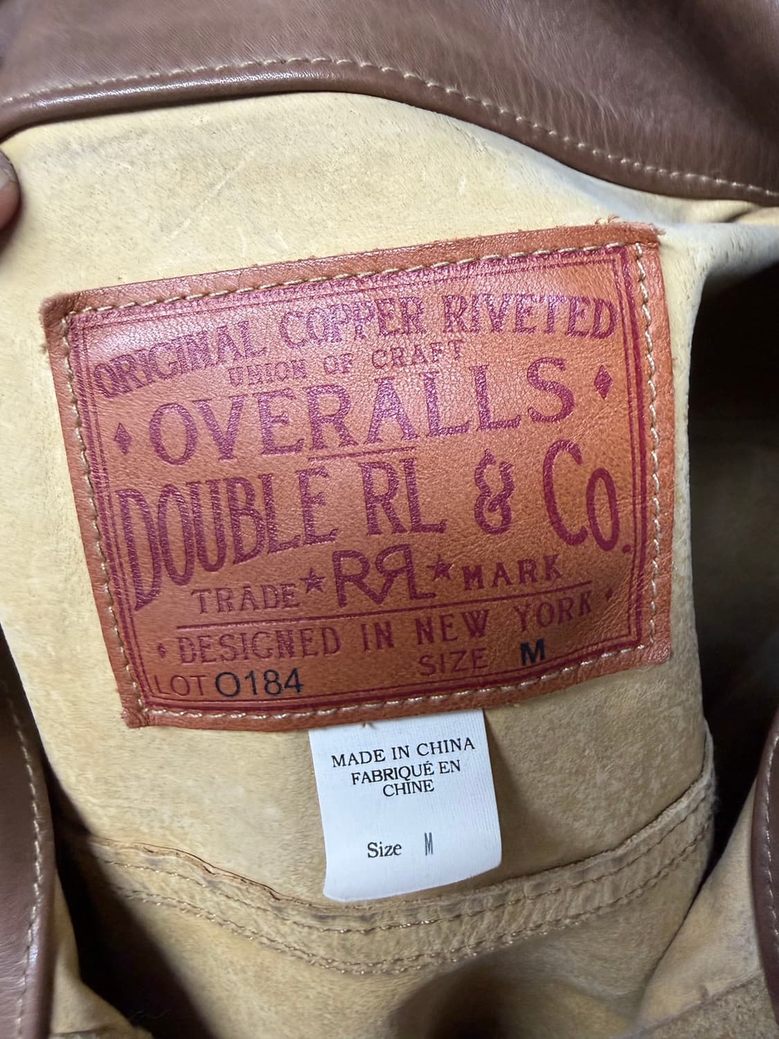 RRL 러프아웃 스웨이드 2세대 트러커 M as 상품이미지3