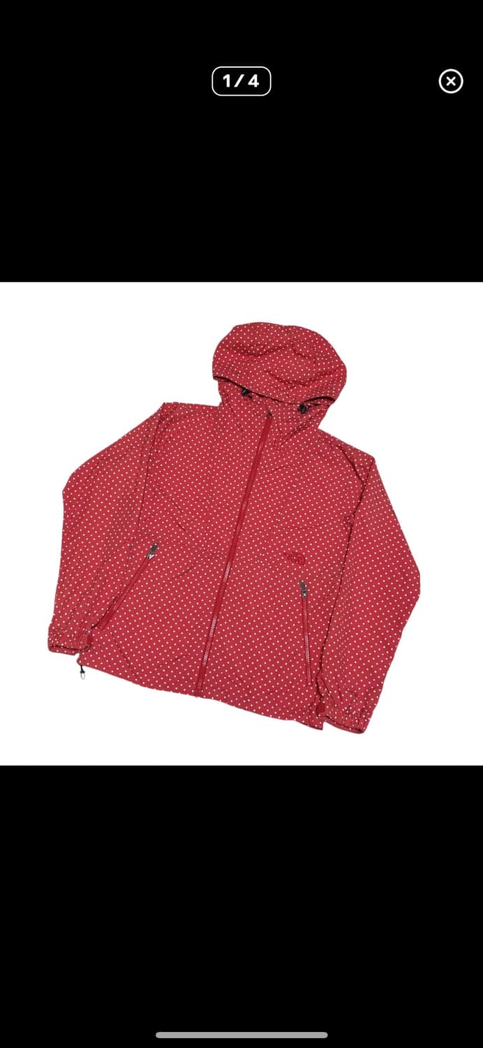 노스페이스 도트 바람막이 상품이미지1