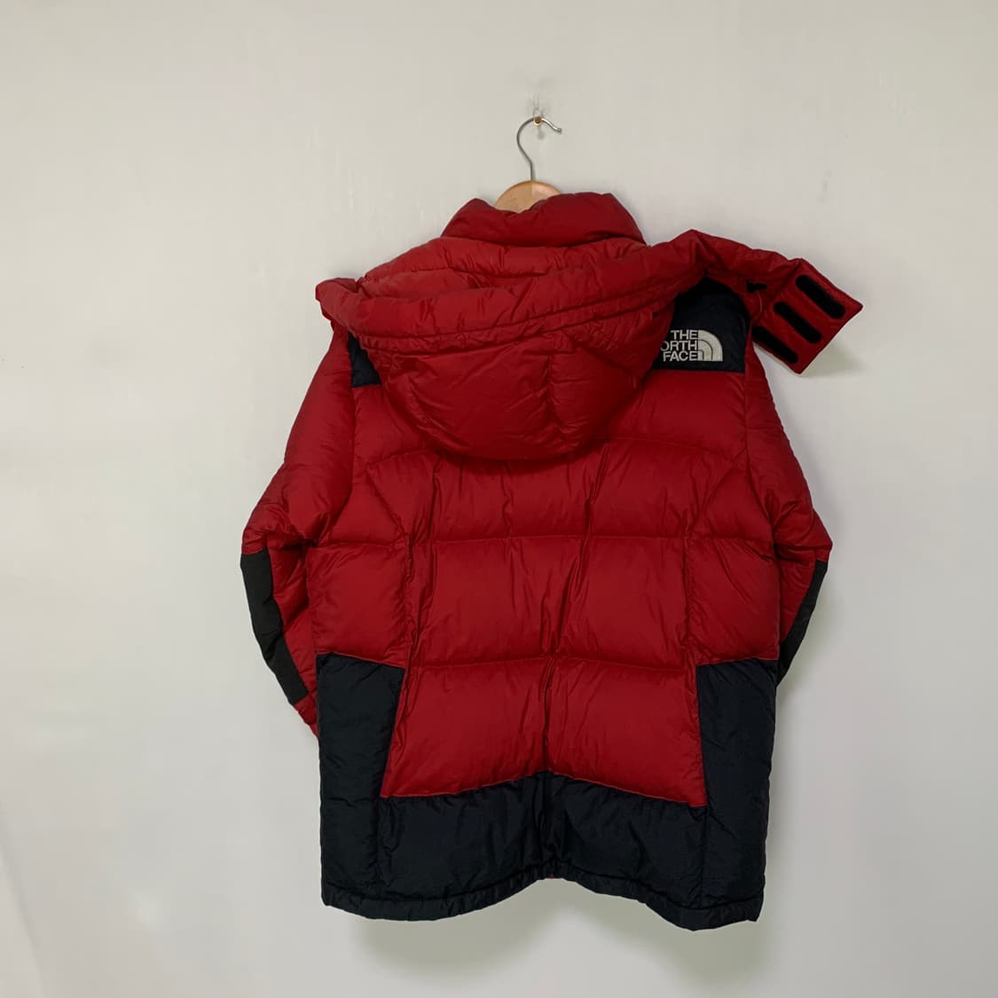 노스페이스 빈티지 써밋 800 레드 패딩 점퍼 90 사이즈 상품이미지8