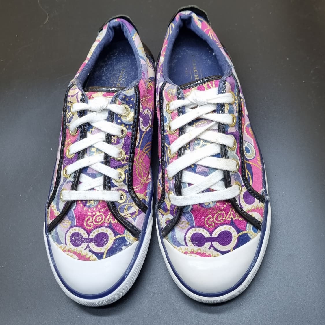 코치 멀티컬러 여성스니커즈235 상품이미지2