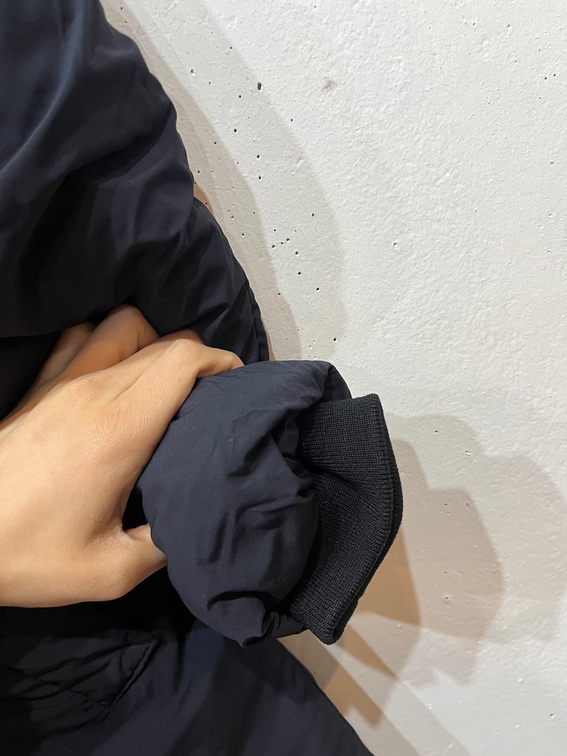 클럽모나코 구스다운 패딩코트 네이비 M 상품이미지5