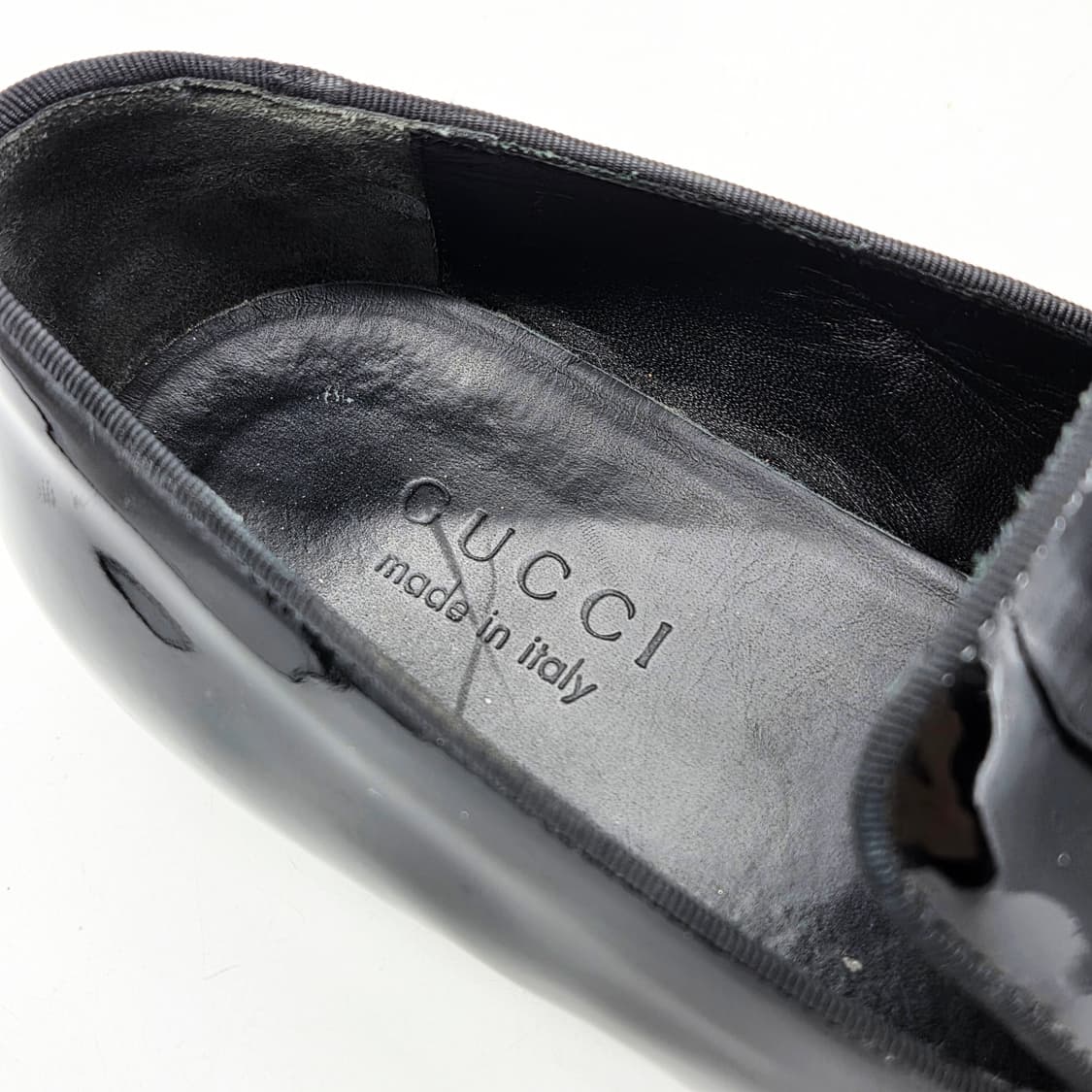  구찌 에나멜 슬립온 로퍼 블랙 (8)  상품이미지5