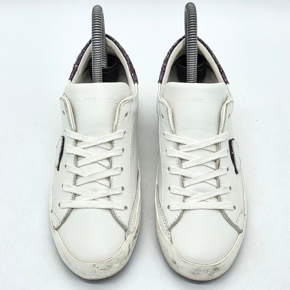 필립모델 우먼스 로우탑 스니커즈 글리터 (36) 상품이미지4