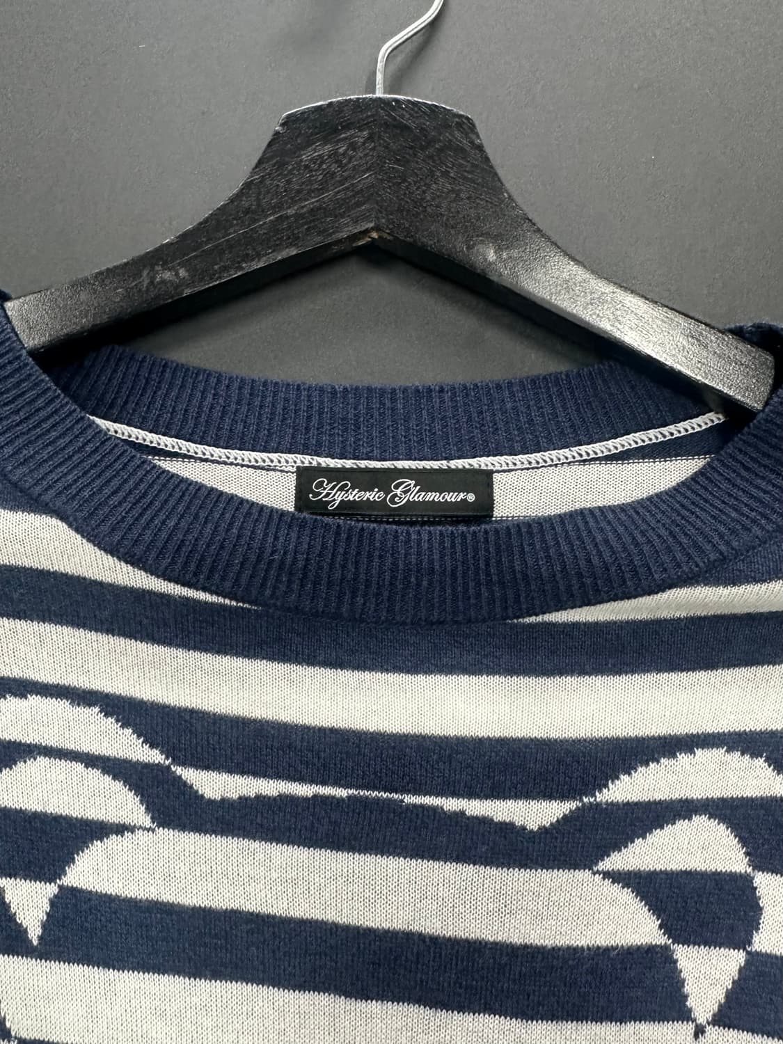 히스테릭글래머 퍽베어 스트라이프 니트원피스 상품이미지7