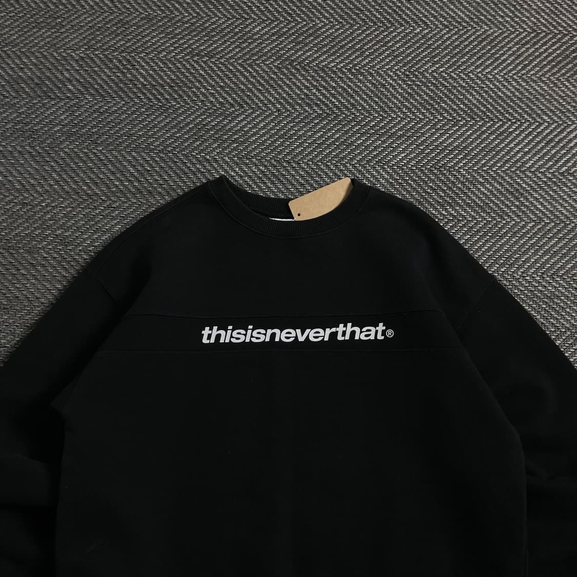 디스이즈네버댓 빅로고 박시핏 맨투맨o 4391 상품이미지4