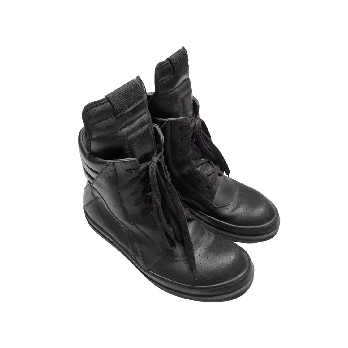 릭오웬스 - 17FW 지오바스켓 LPDP - 올블랙 - 42.5 상품이미지3