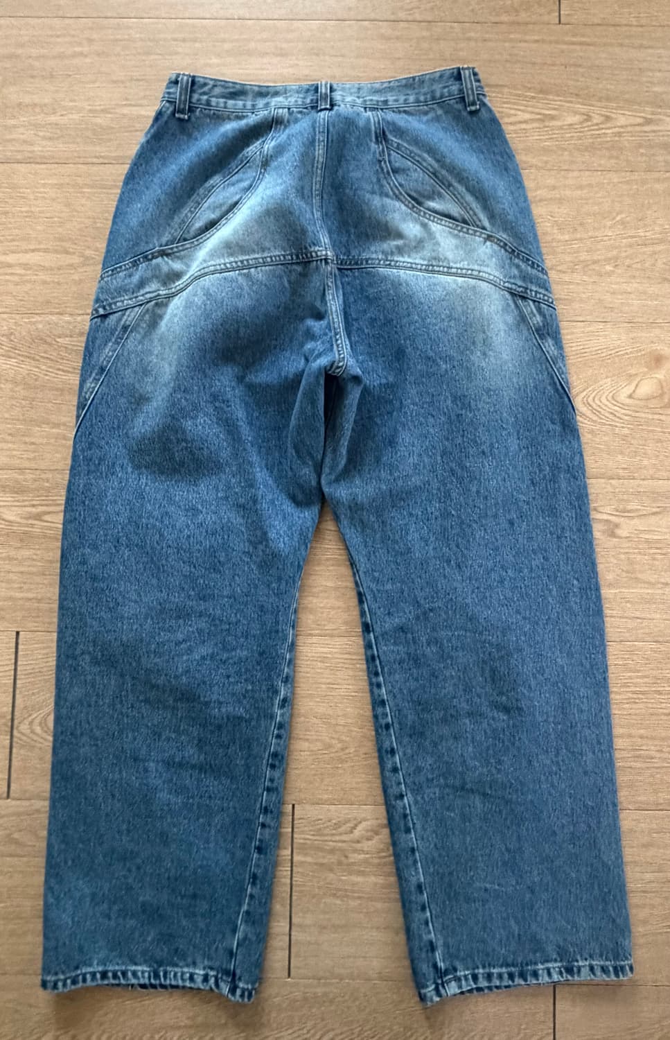 헬릭스클로딩 MISSILE JEANS (MID BLUE) S 상품이미지4