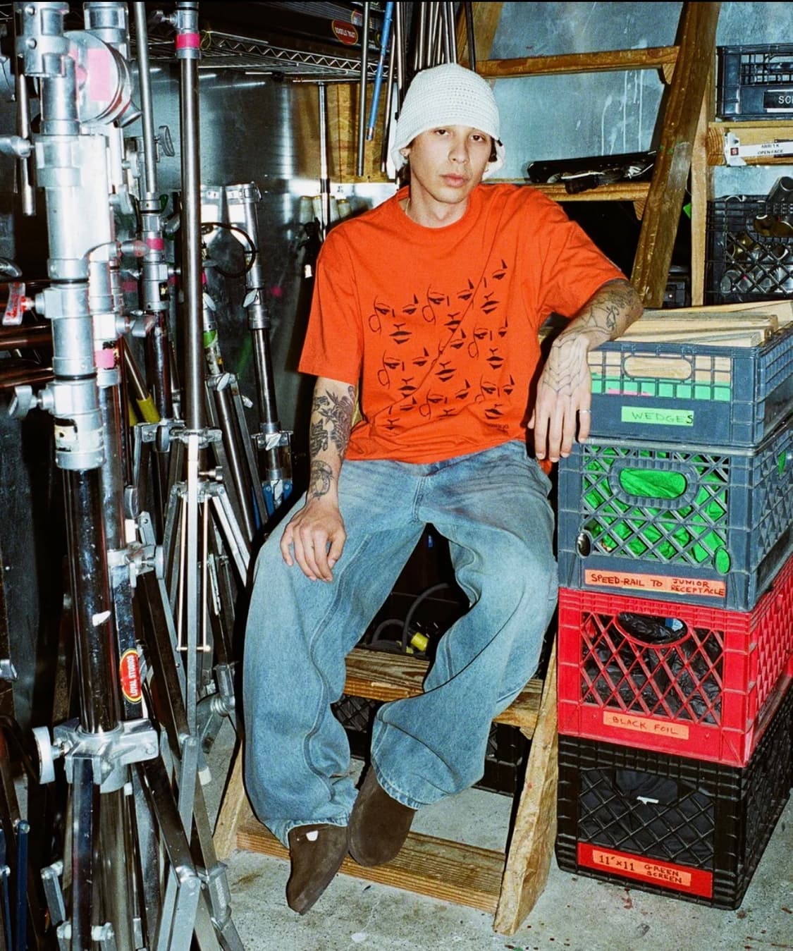 위캔더스 FACE DENIM PANTS 상품이미지3
