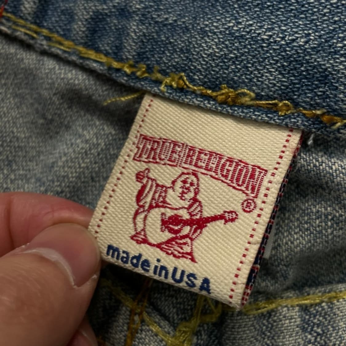 32 트루릴리전 조이 수퍼 티 부츠컷 청바지 상품이미지3