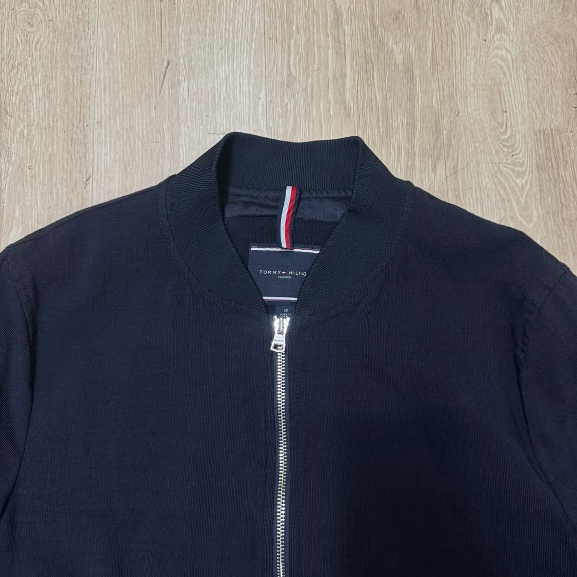 타미힐피거 남성 미니멀 블루종 자켓 50  상품이미지2