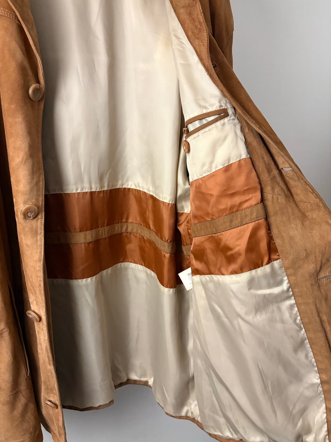 Vintage Suede Car Coat 상품이미지5