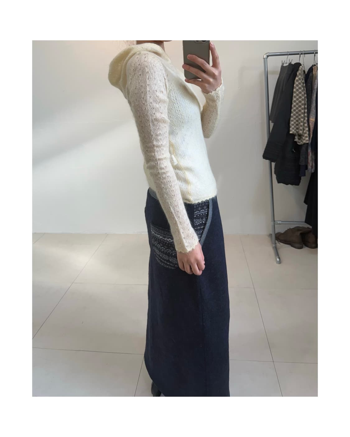 Junko shimada 후디 니트 상품이미지2