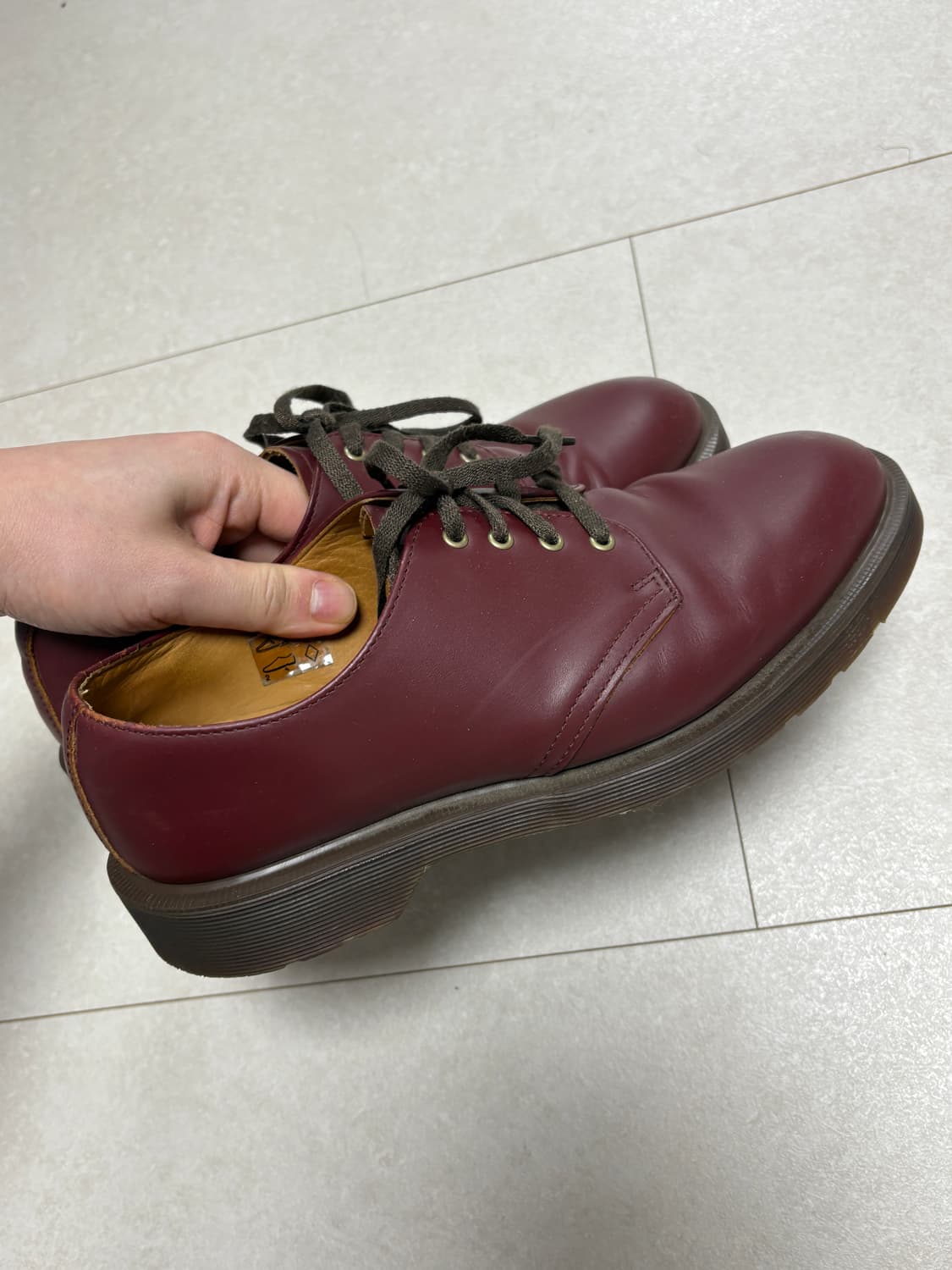 닥터마틴 1461 모노 체리 상품이미지5