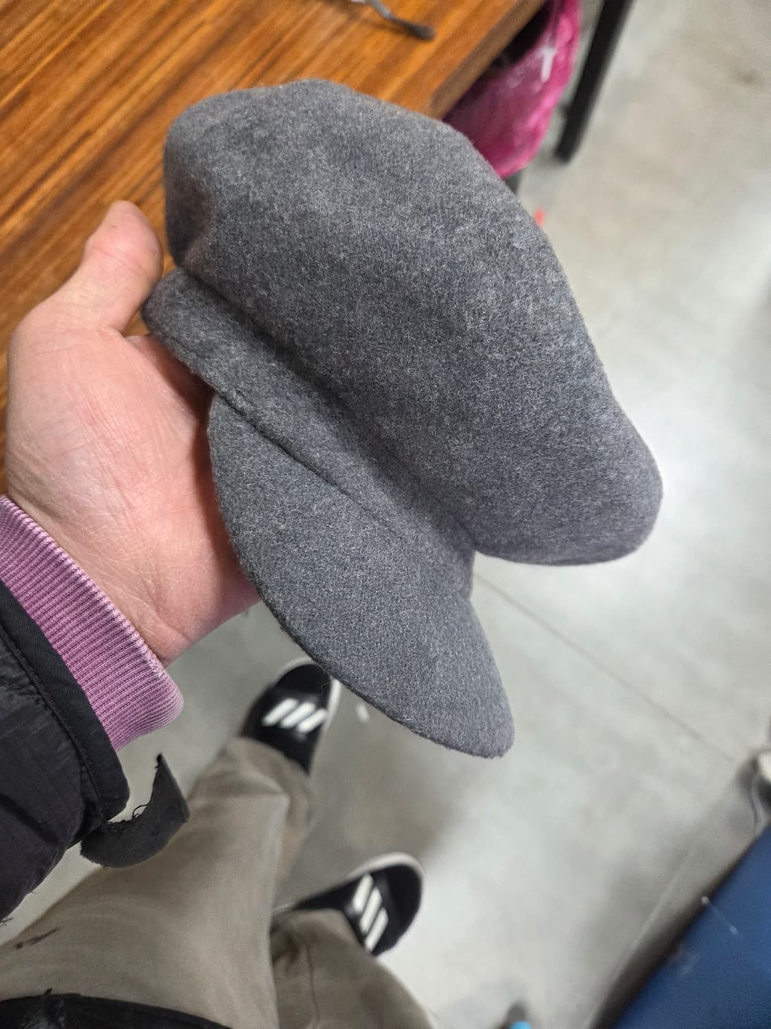 캉골 울 스핏파이어 모자 그레이 L 상품이미지6