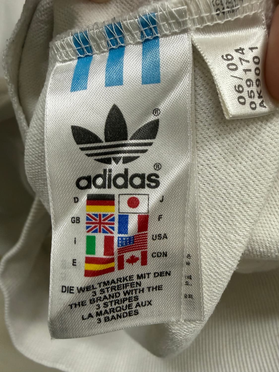 희귀템 아디다스 흰빨 런던 져지  상품이미지5