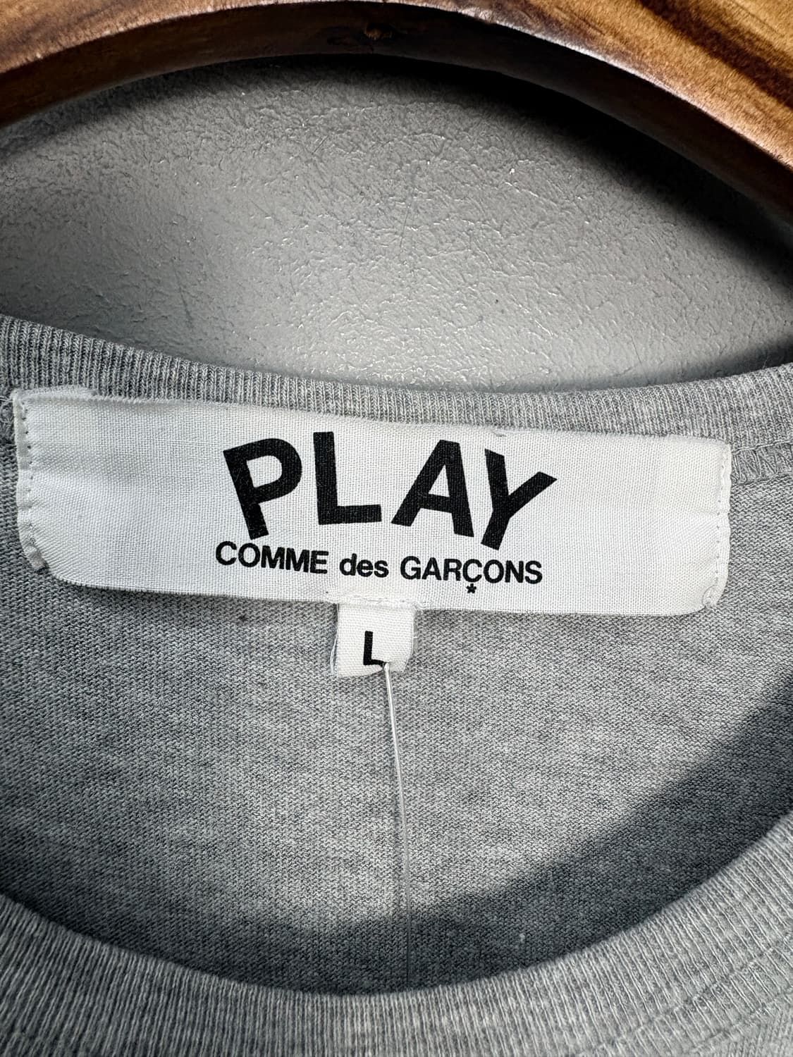 꼼데가르송 골드와펜 그레이 반팔 티셔츠 A3520 상품이미지5