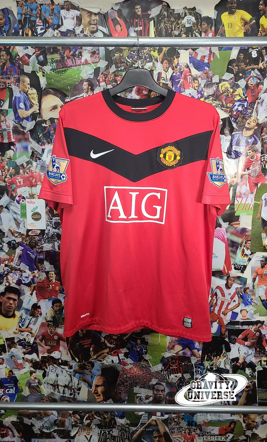 맨유 09-10 에브라 유니폼 상품이미지7