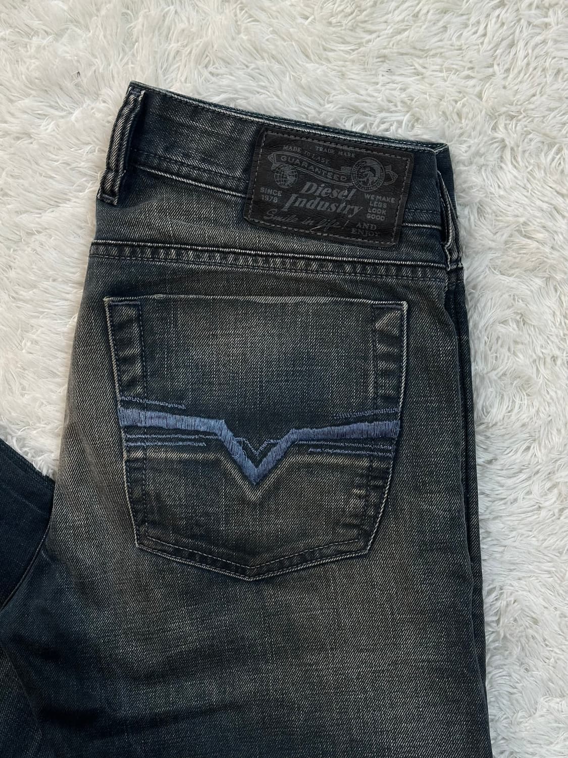 Diesel Zathan 워싱 부츠컷 데님 W29 상품이미지2