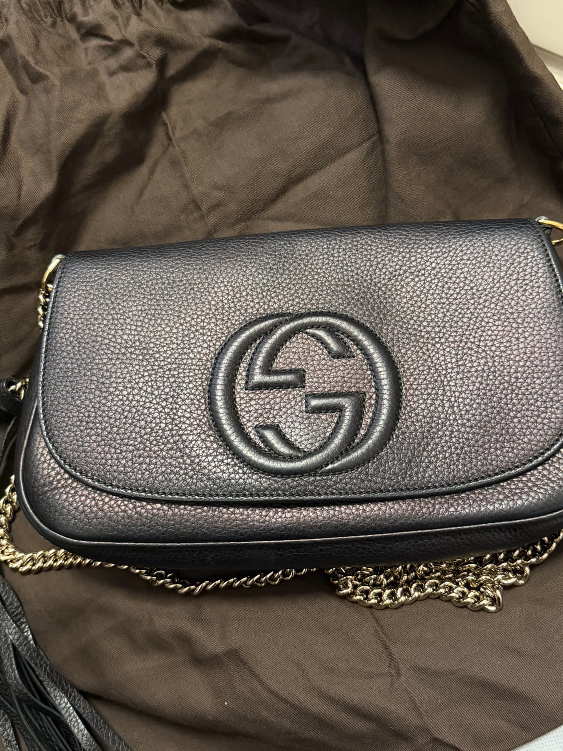 구찌 소호 테슬 크로스백 상품이미지2