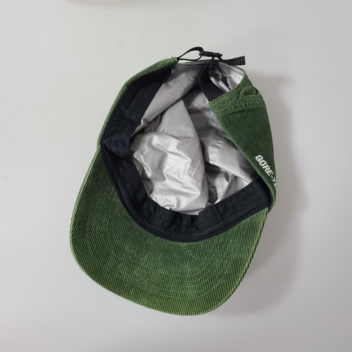 슈프림 고어텍스 코듀로이 캠프캡 그린 21FW 상품이미지7