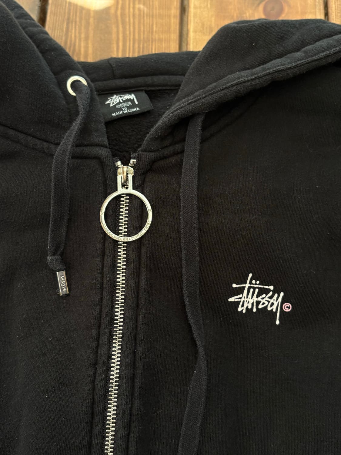 스투시 베이직 후드집업 상품이미지7