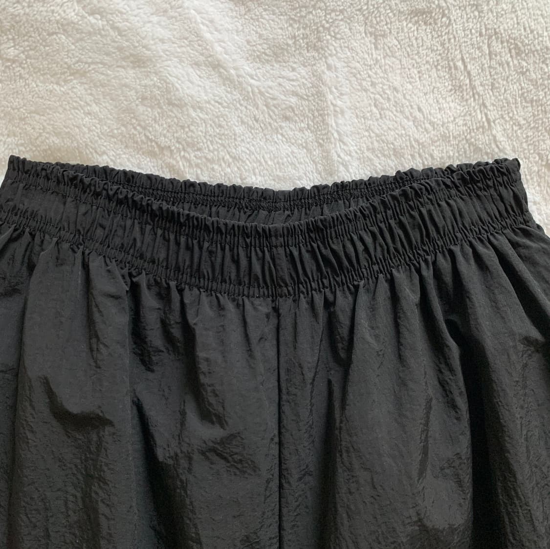 바스락 나일론 카고 투웨이 와이드 조거 팬츠 상품이미지3