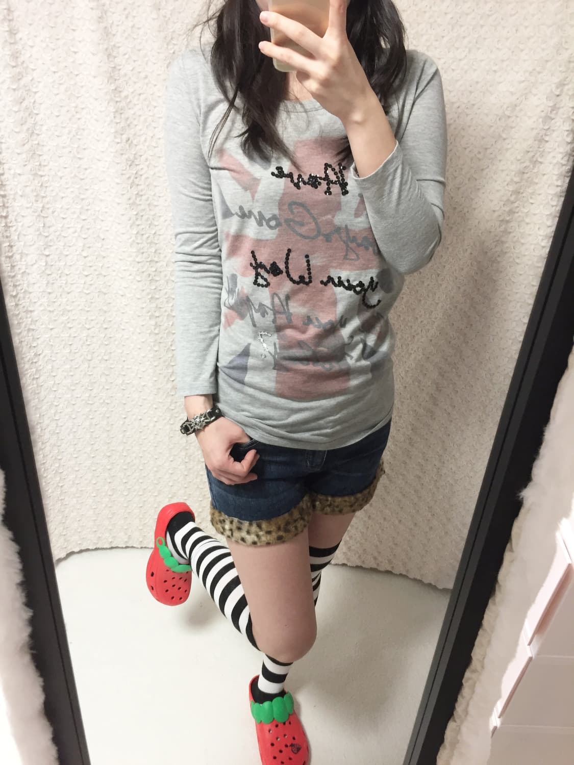 빈티지 펑크갸루 y2k 슬리브 상품이미지5