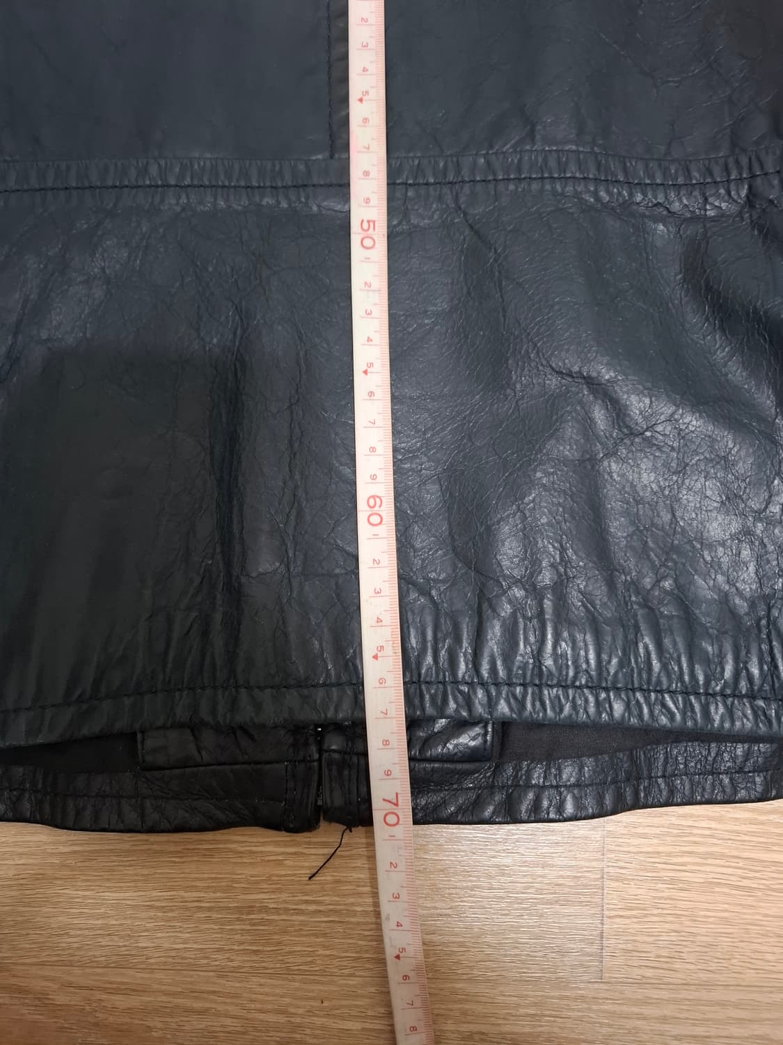 리바이스 블랙 가죽 자켓 XL 상품이미지10