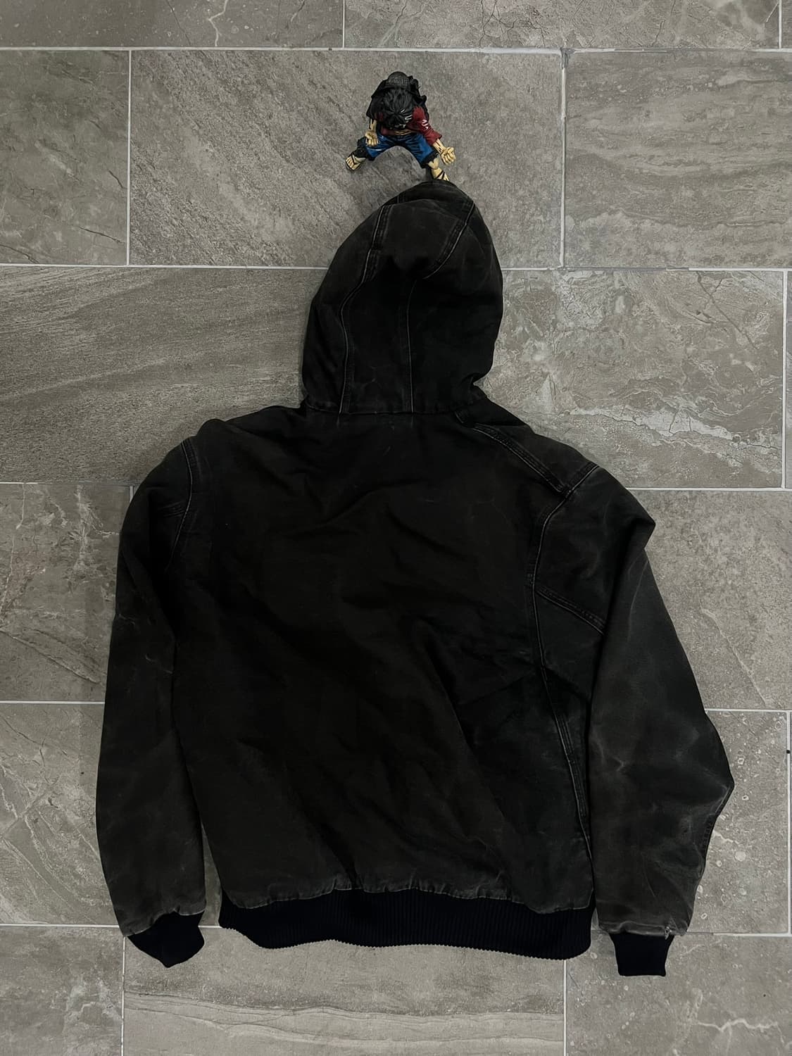 (L-TALL)칼하트 후드 덕 액티브 자켓 J130 BLK 블랙 상품이미지2
