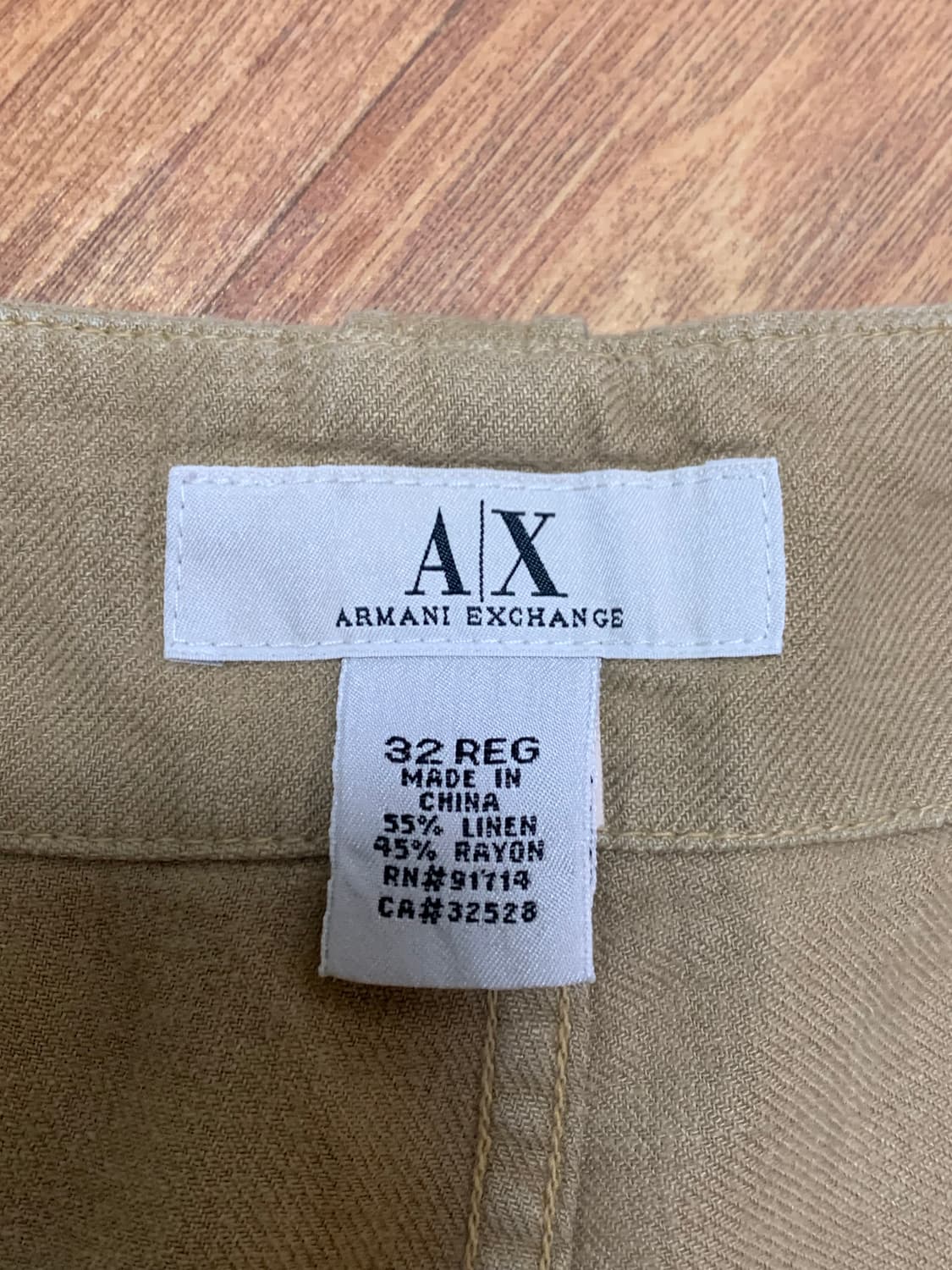 ARMANI EXCHANGE 아르마니 익스체인지 와이드 팬츠-32 사이즈 상품이미지7