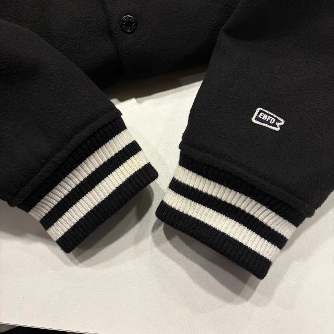 [XL] 이벳필드 Ebbets Field 블랙 스타디움 자켓 B471 상품이미지7