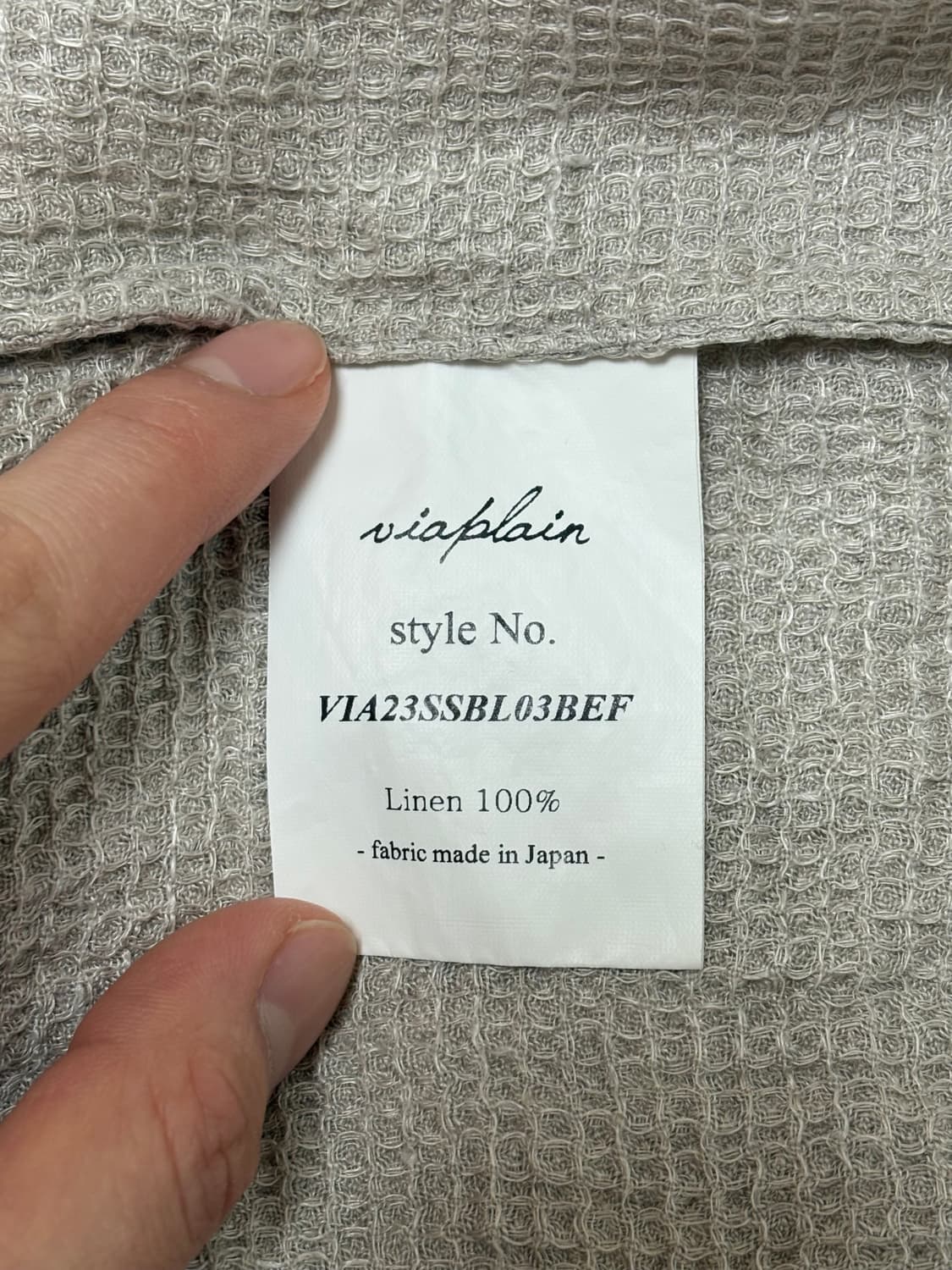 비아플레인 블라우스 상품이미지4