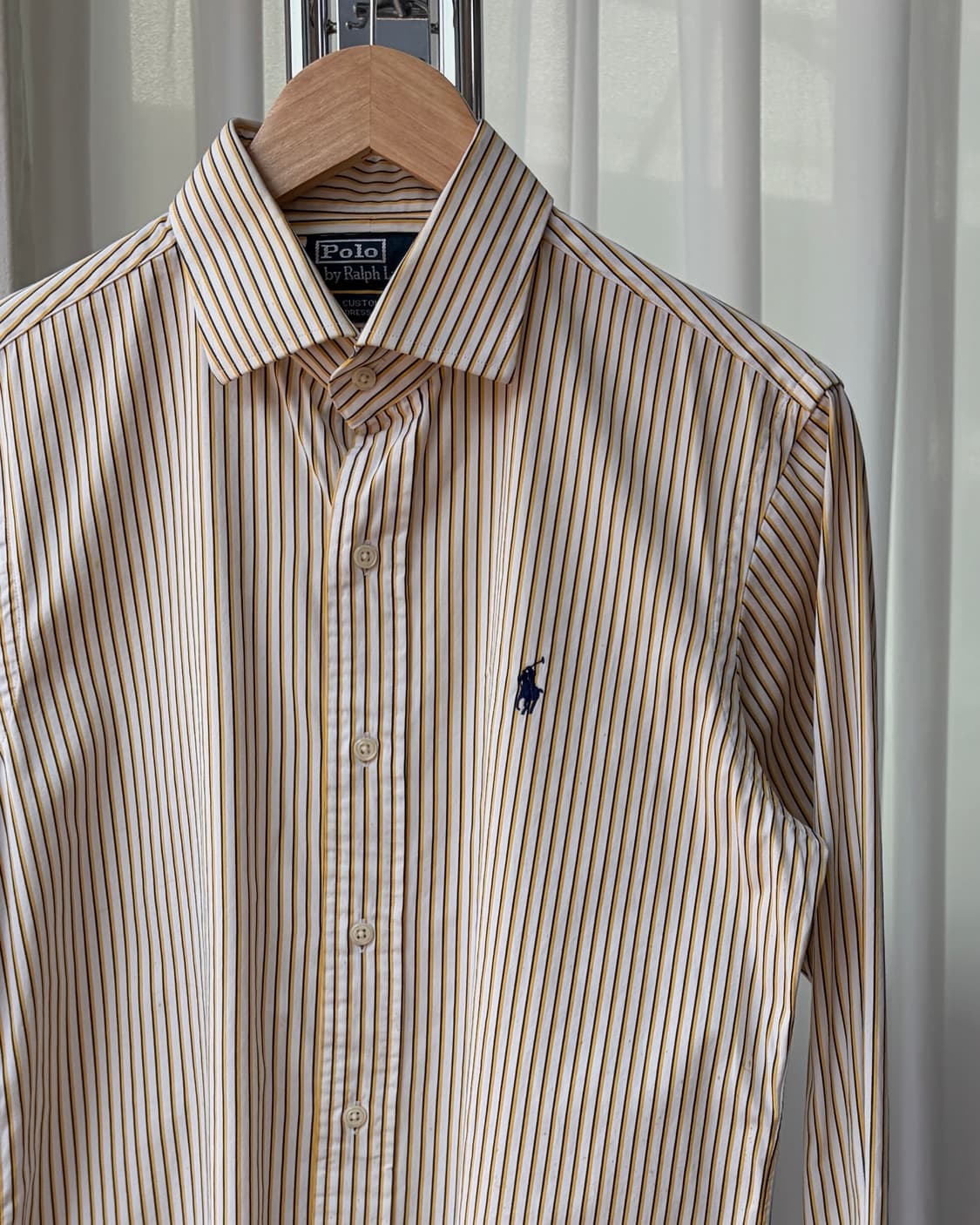 [S]폴로 랄프로렌 커스텀핏 스트라이프 드레스 셔츠 상품이미지4