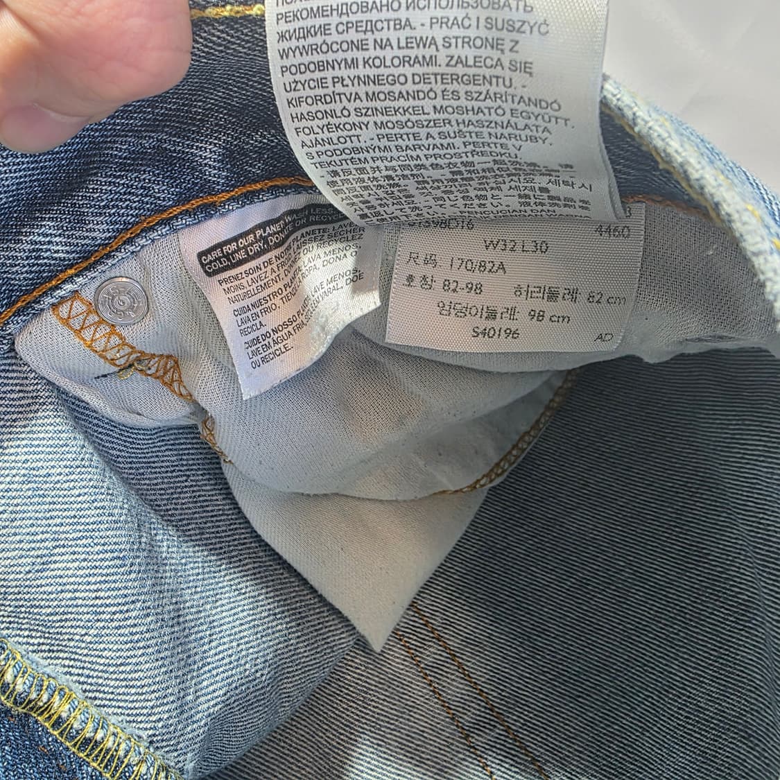 [W32L30]리바이스 LEVIS 550 데님 팬츠 상품이미지4