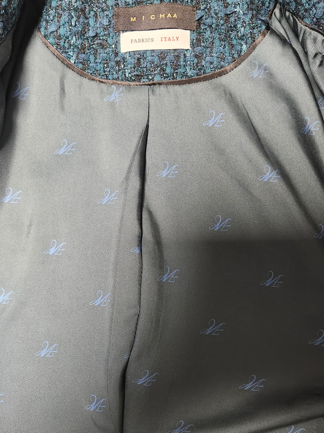 미샤 트위드 자켓  블루 44 23SS 상품이미지6