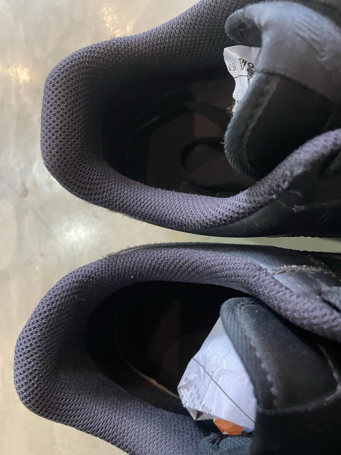 나이키 에어포스1 블랙 270 상품이미지8