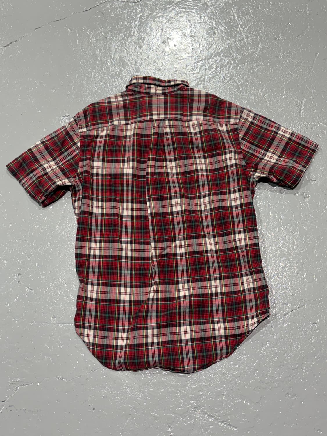 폴로 랄프 로렌(Polo Ralph Lauren) 레드 체크 반팔셔츠 상품이미지4