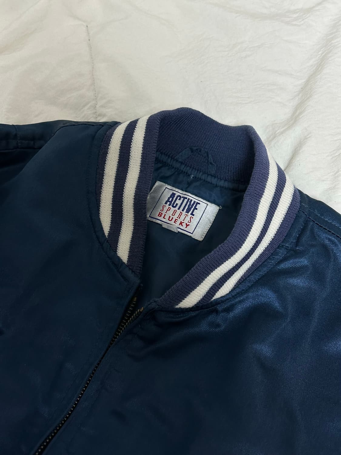 일본 빈티지 바시티 자켓 라지  상품이미지5