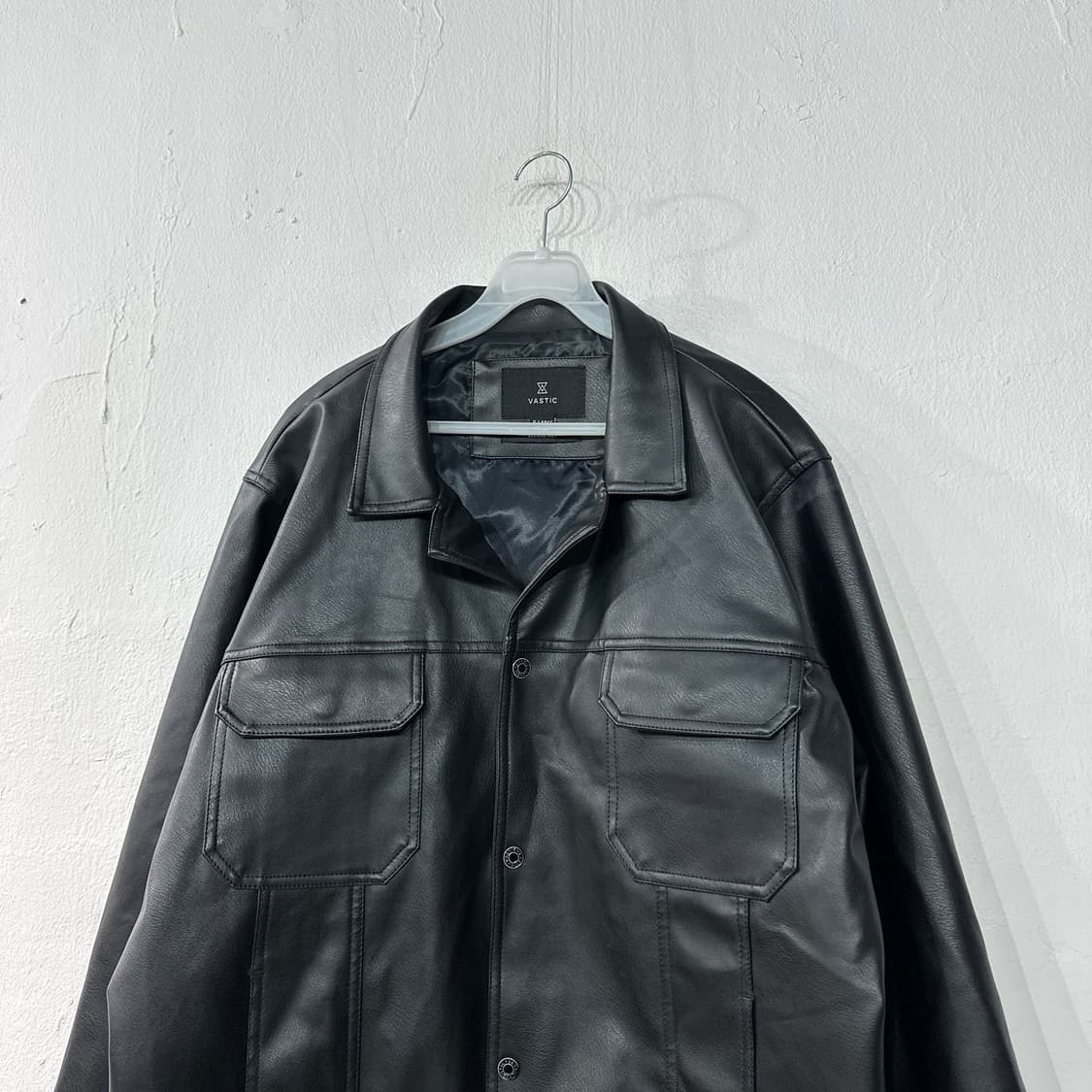 VASTIC 바스틱 에코 레더 자켓 XL 상품이미지2