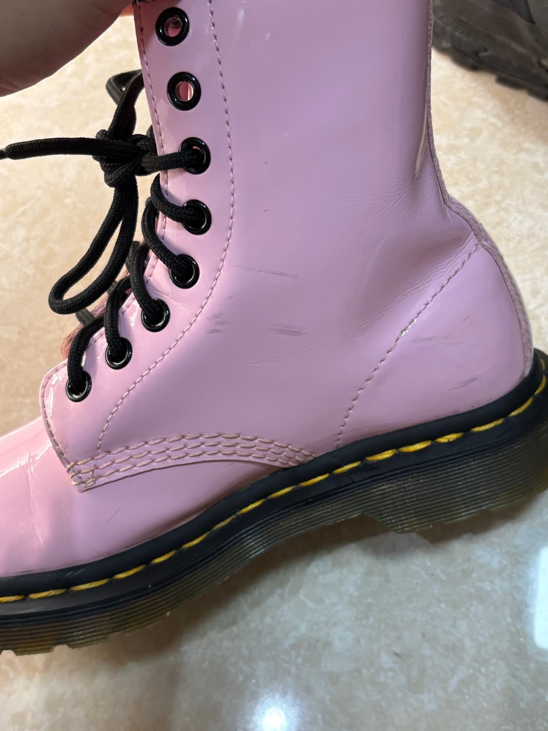 닥터마틴 1460 페이던트 핑크 uk3 220 상품이미지8