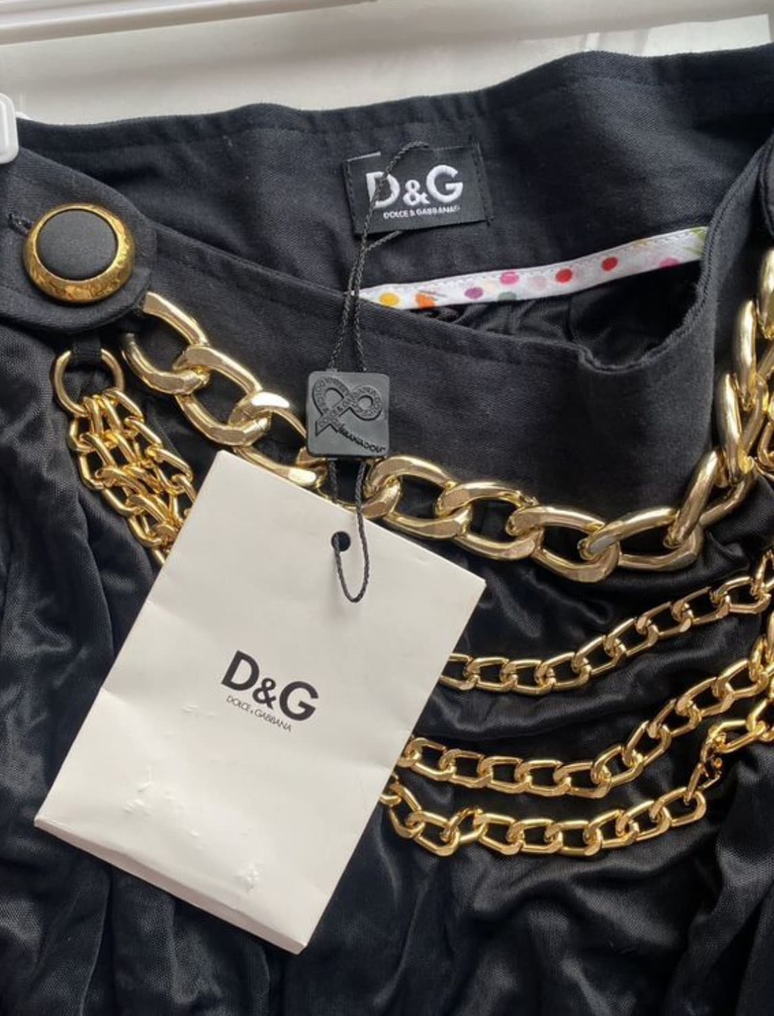 D&G by 돌체앤가나바 미니 스커트(비스코사/코튼)40 사이즈-해외발송 상품이미지4
