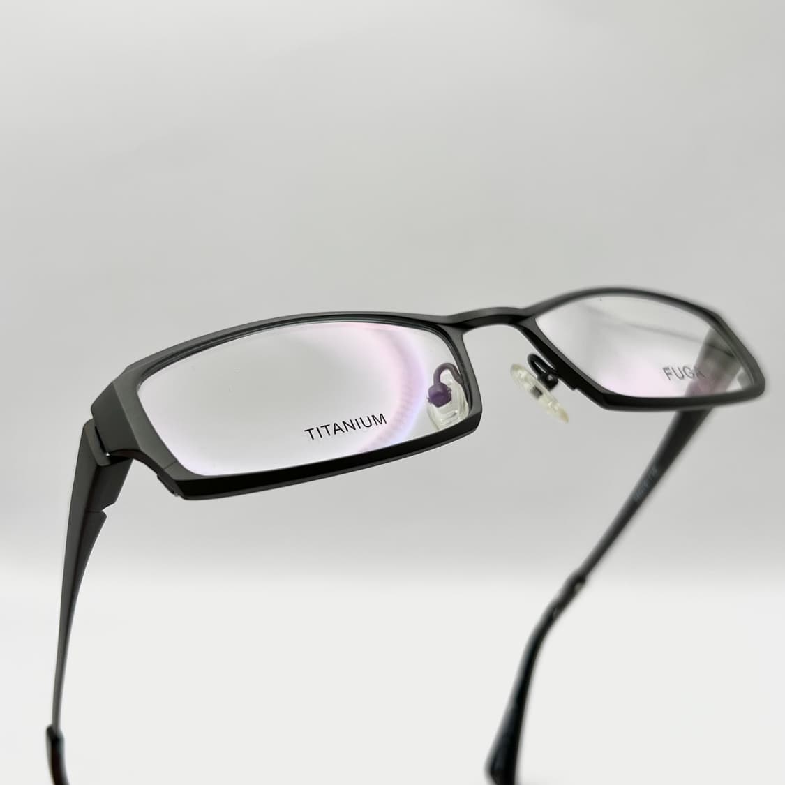 FUGA 일본 브랜드 스퀘어 메탈 금테 안경 상품이미지6