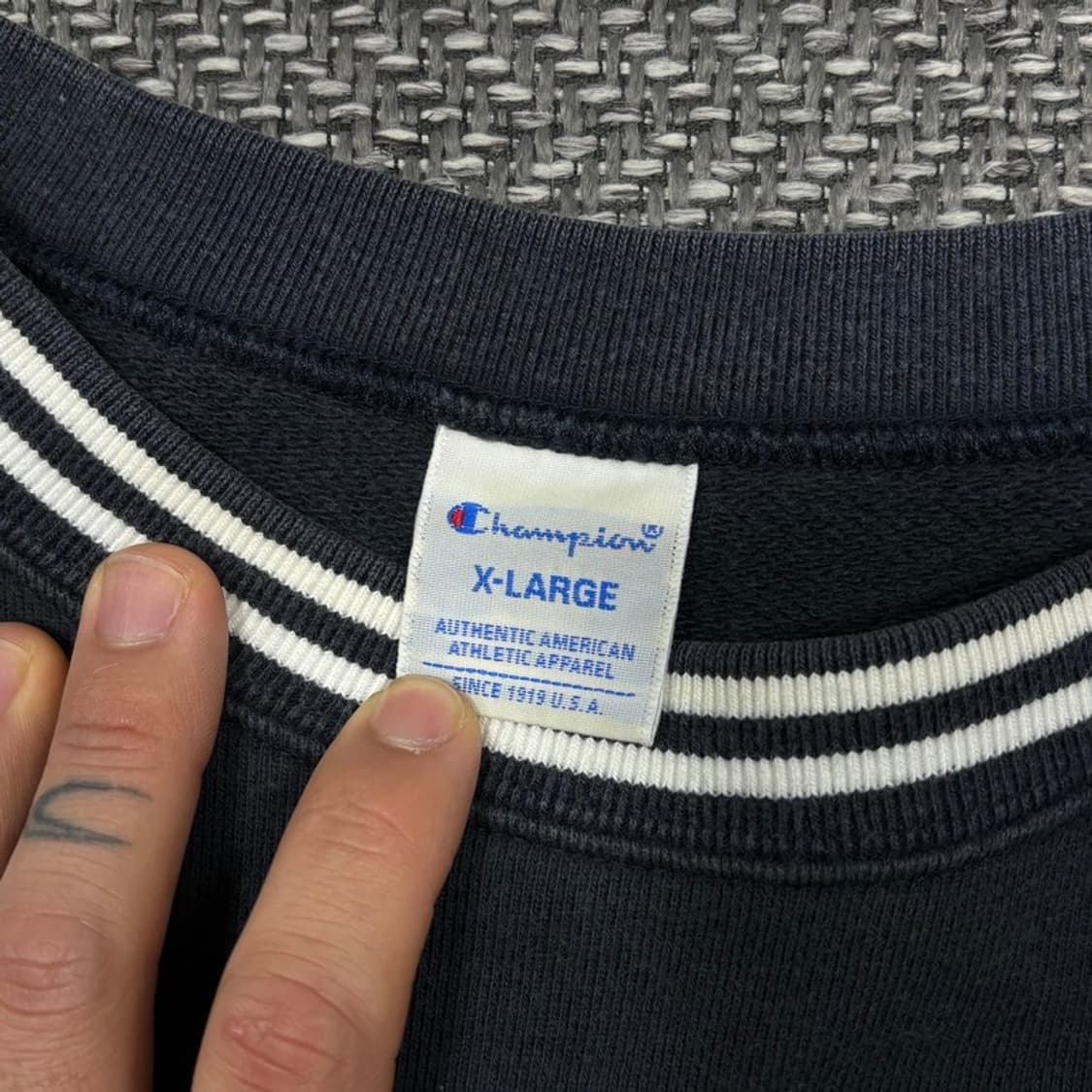 챔피온 로고 맨투맨 v0278 상품이미지6