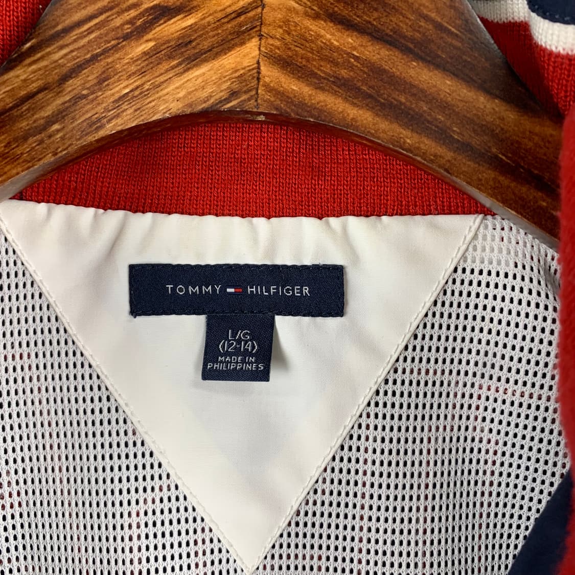 타미힐피거 성조기 화이트 바람막이 자켓 상품이미지9