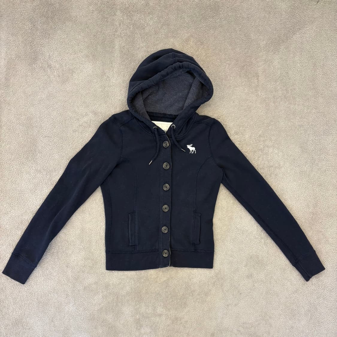 아베크롬비 네이비 후드집업 상품이미지2