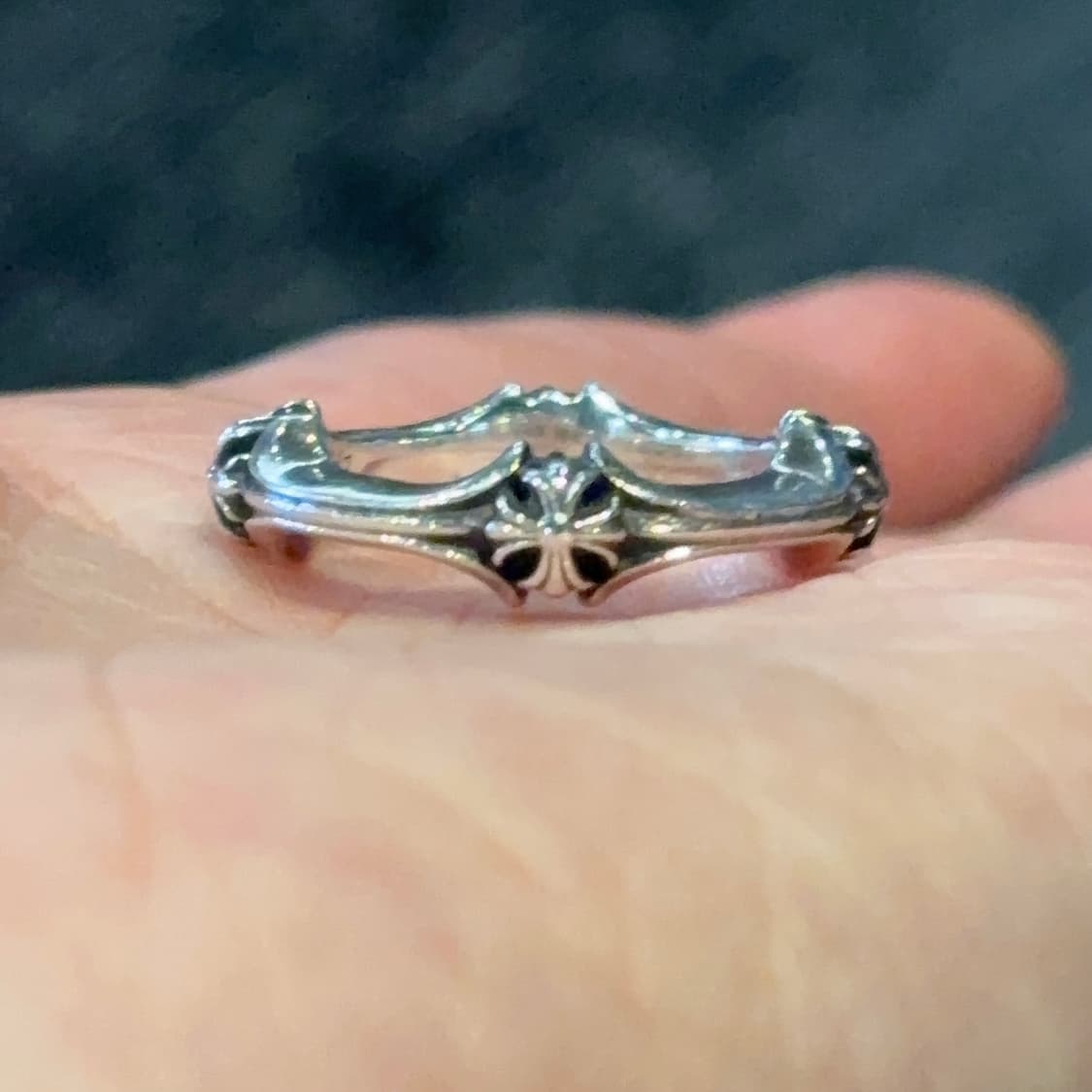 크롬하츠 플러스앤본링 us3.5(국내 6-7호) 상품이미지1