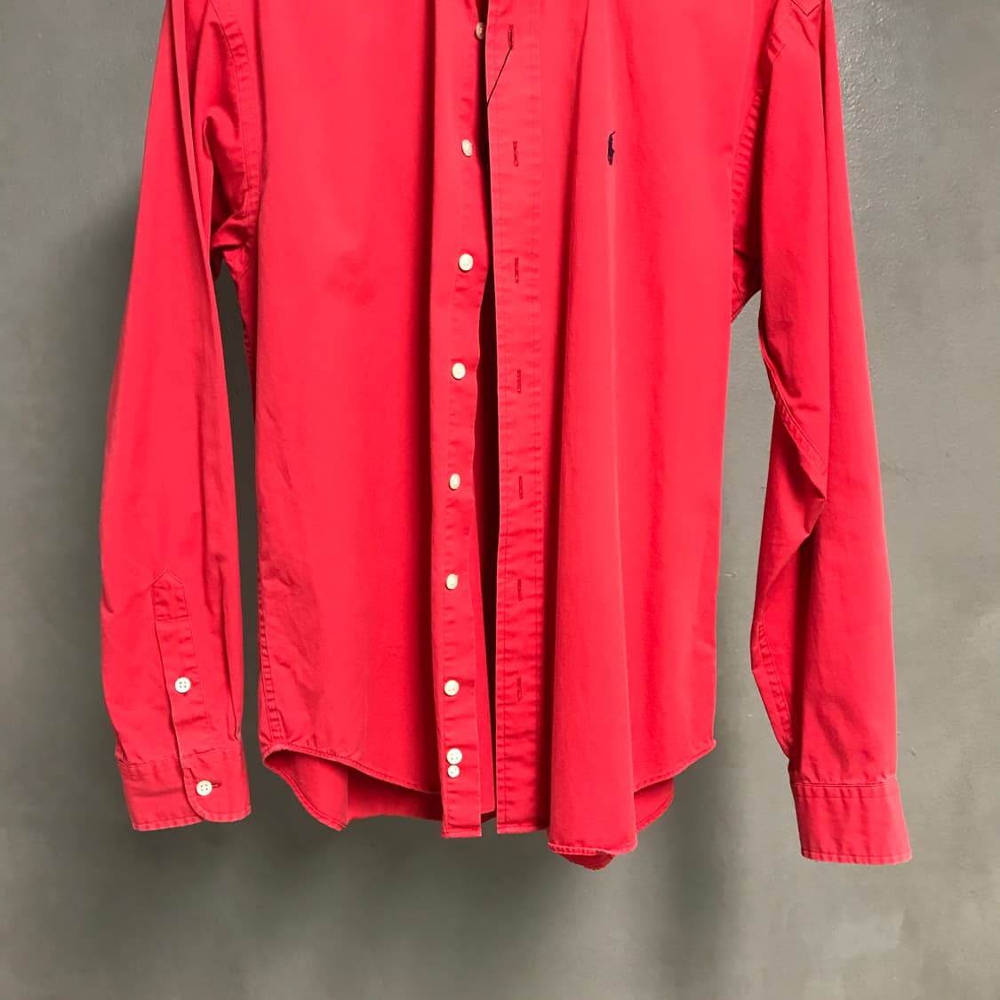 폴로 랄프로렌 레드 셔츠 L 상품이미지3