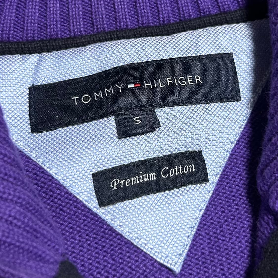 [M] Tommy 타미힐피거 투웨이 보라 집업 니트 상품이미지7