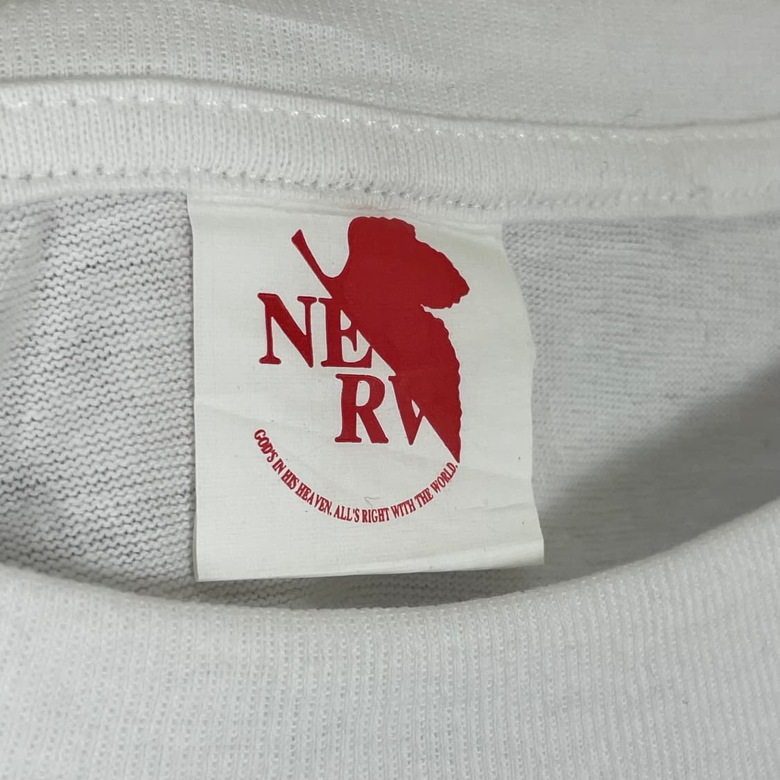 1997년도 에반게리온 주인공 프린팅 티셔츠 상품이미지2